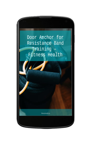 Free Resistance Band Door Anchor Training Guide Ebook Pdf - Fitness Health 
