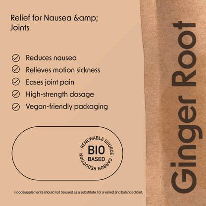 Ginger Root Extract 1000mg Gingerol Tablets - Fitness Health 