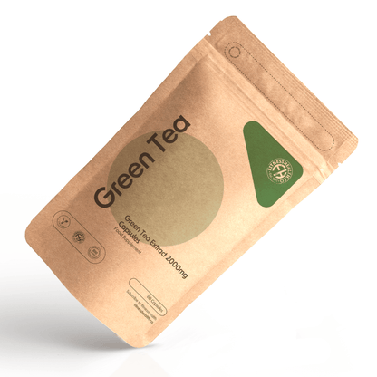 Green Tea Extract 2000mg Capsules - Natural Fat Burner - Fitness Health 
