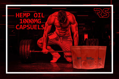 Hemp Seed Oil 1000mg Omega 3  60 Capsules - Fitness Health 
