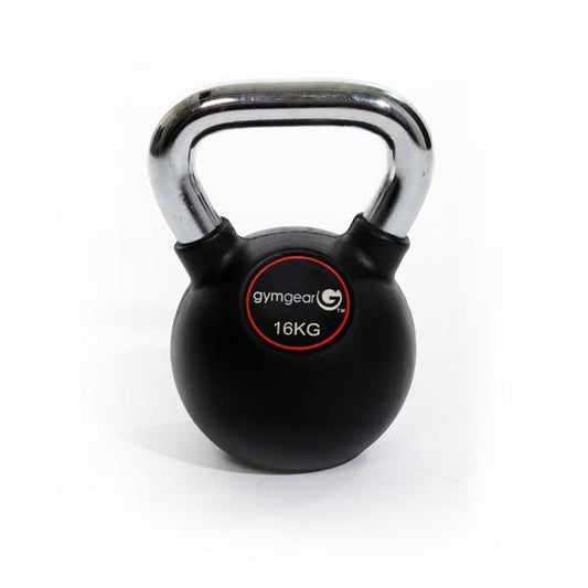 Kettlebell with Rubber PVC Coating Gym Gear - Fitness Health 