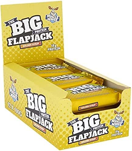 Muscle Moose Big Flapjack 12 x 100g - Fitness Health 