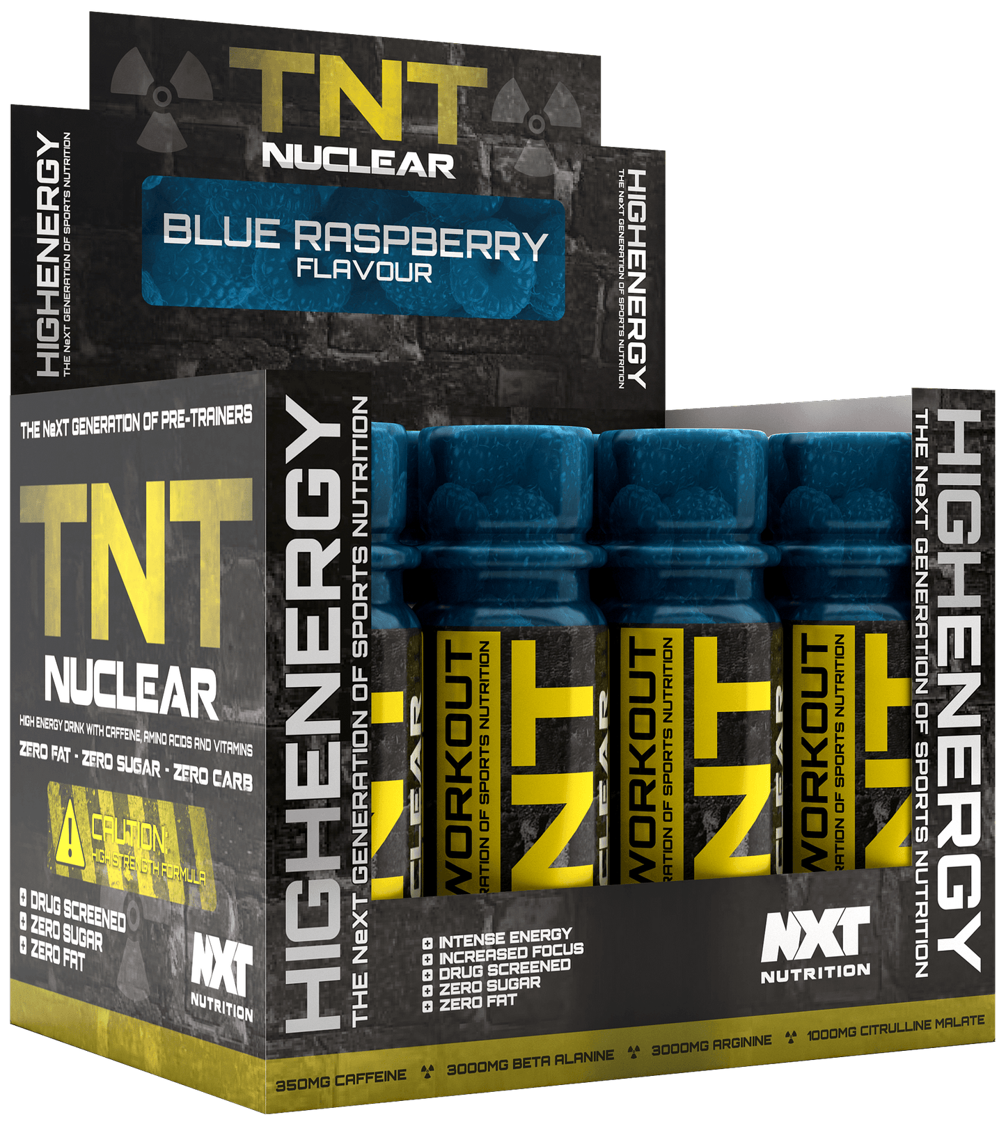 NXT Nutrition TNT Nuclear Shots 12 x 60ml - Fitness Health 