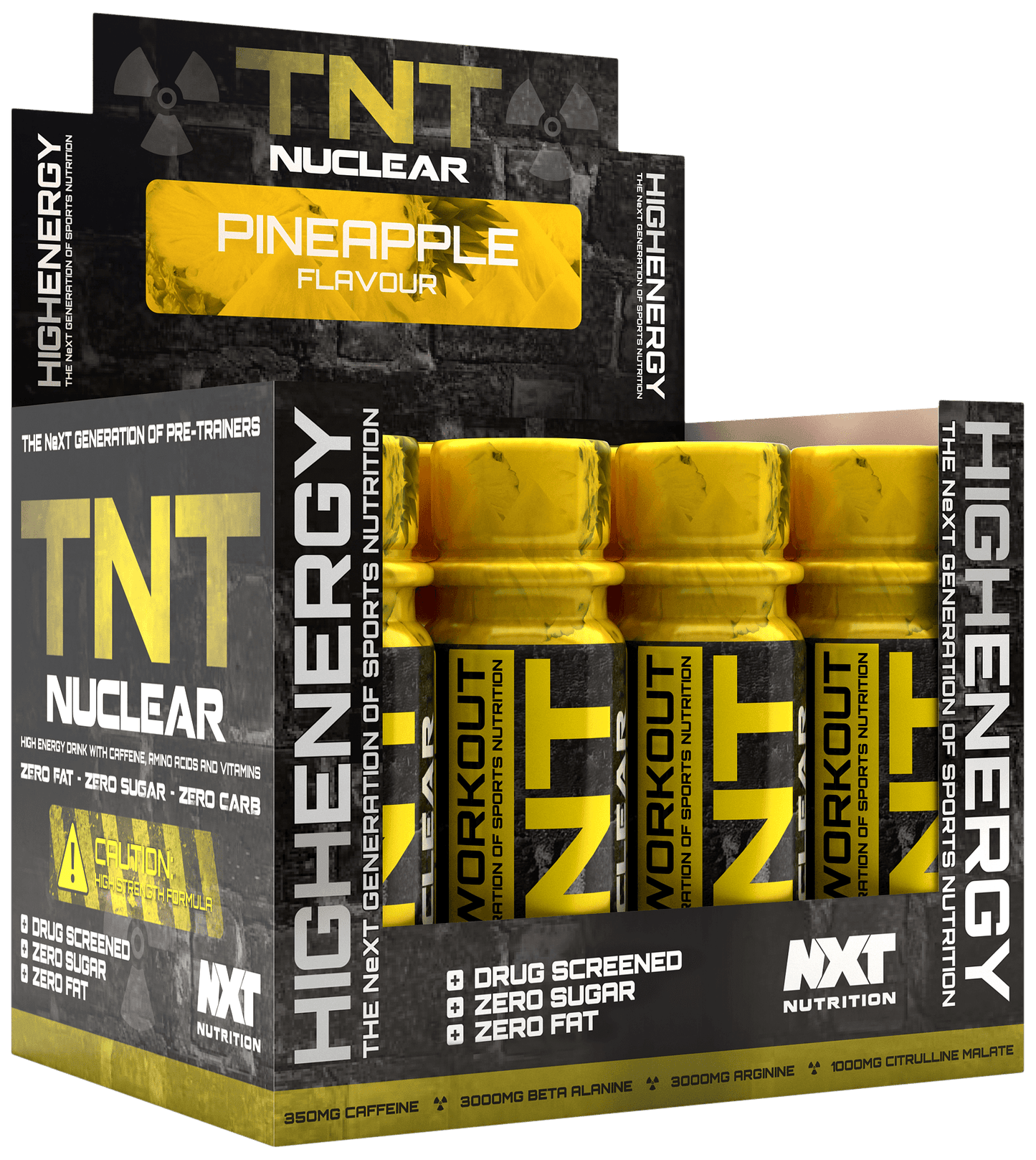 NXT Nutrition TNT Nuclear Shots 12 x 60ml - Fitness Health 
