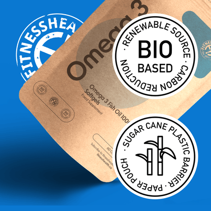 Omega 3 Fish Oil 1000mg Softgel Capsules - Fitness Health 