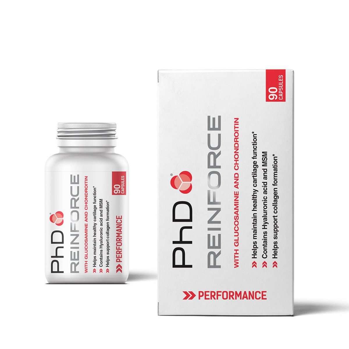 PhD Nutrition Re-Inforce 90 Caps - Fitness Health 