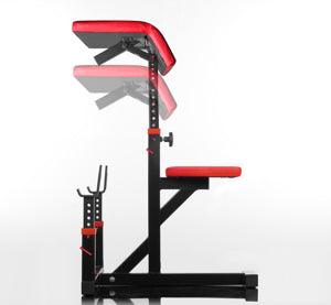 Preacher Curl Arm Bench Adjustable Gym - Fitness Health 