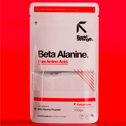 Pure Beta Alanine Powder - 100g - Pre Workout Muscle Supplement - Fitness Health 
