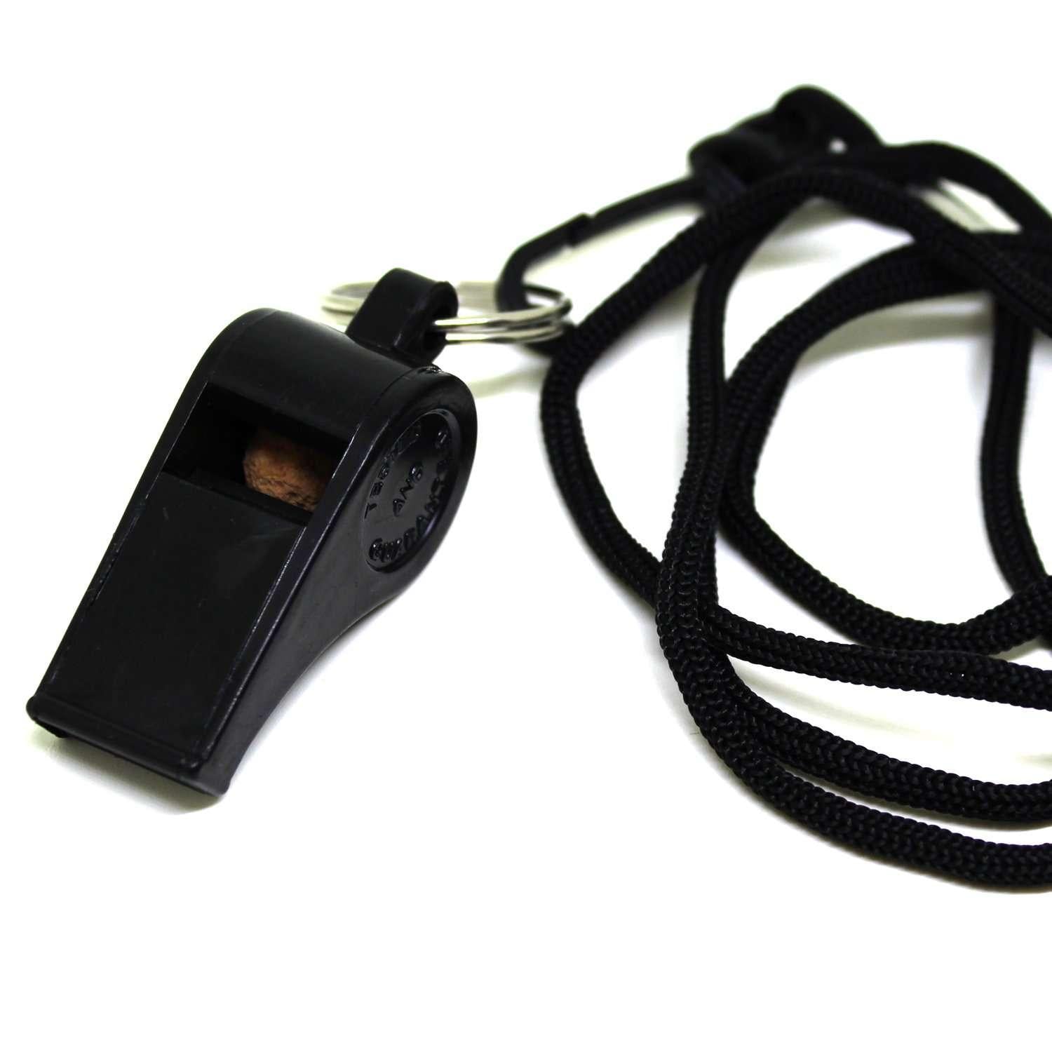 Referees whistle with lanyard - Fitness Health 