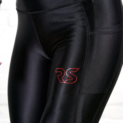 RS G Shine leggings (Black) - Fitness Health 