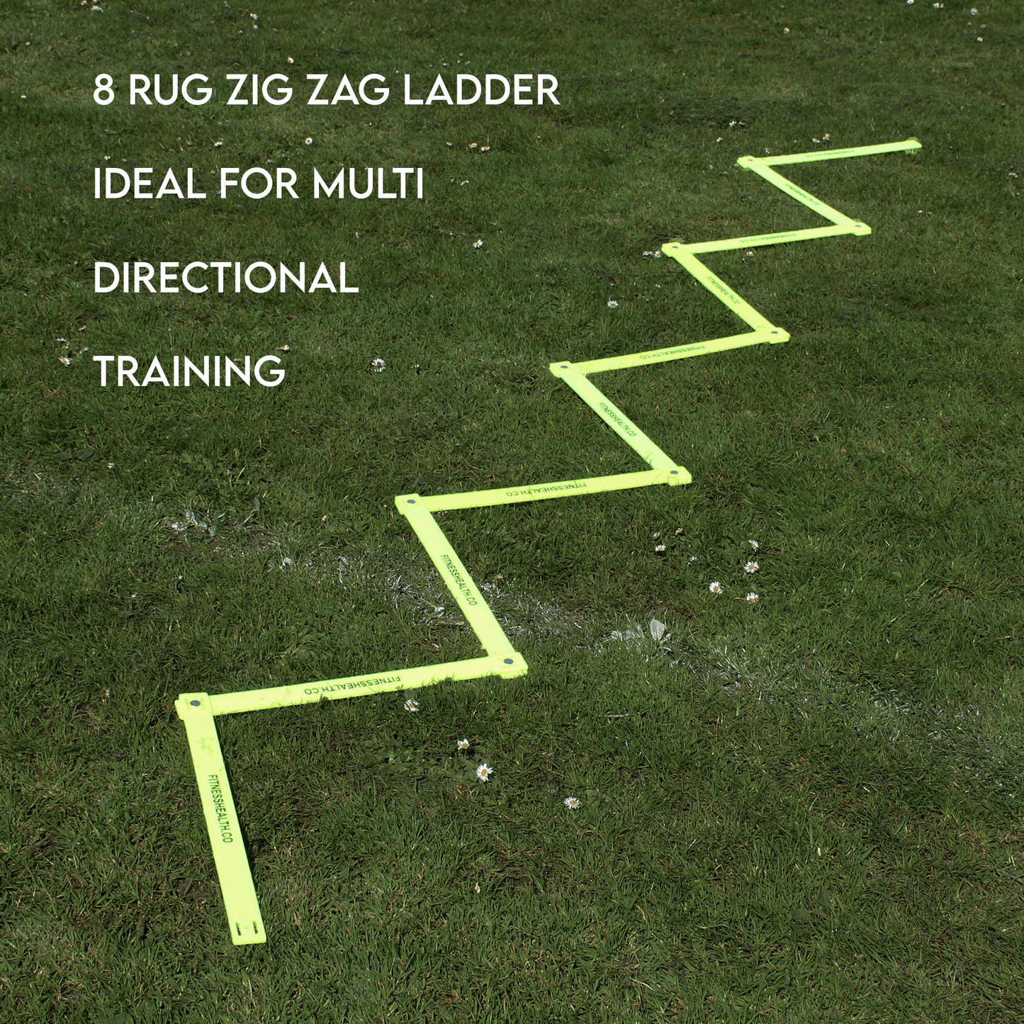 Speed Agility Ladder Zig Zag 8 Rug - Fitness Health 