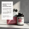 Trans Resveratrol 100mg Capsules – Cellular & Antioxidant Support, Vegan-Friendly
