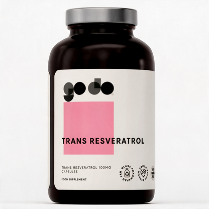 Trans Resveratrol 100mg Capsules – Cellular & Antioxidant Support, Vegan-Friendly
