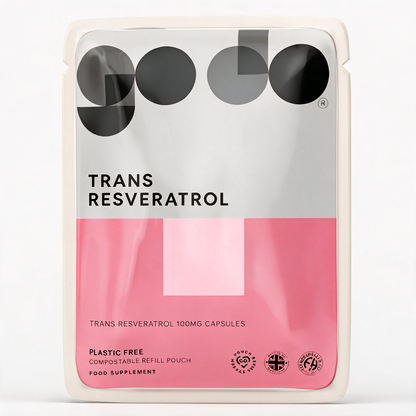 Trans Resveratrol 100mg Capsules – Cellular & Antioxidant Support, Vegan-Friendly