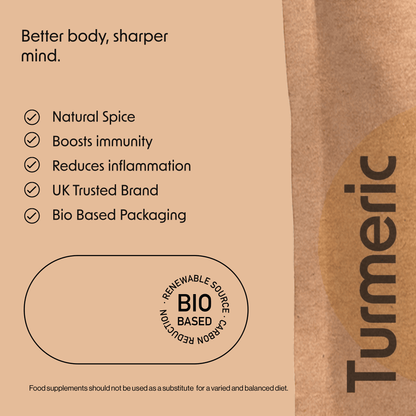 Turmeric and Black Pepper Tablets 1500MG - Fitness Health 