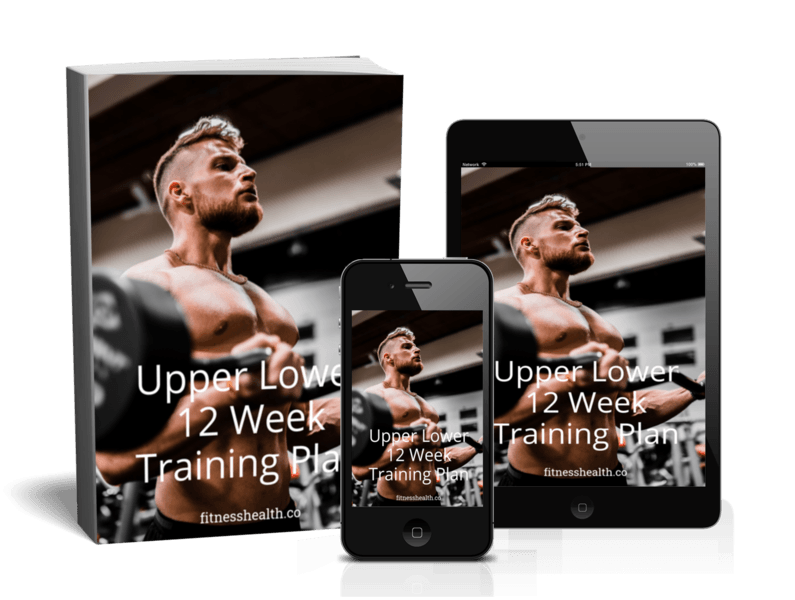 Upper Lower 12 Week Workout Training Plan Ebook - Fitness Health 