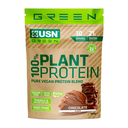 USN 100% PLANT PROTEIN 900g - Fitness Health 