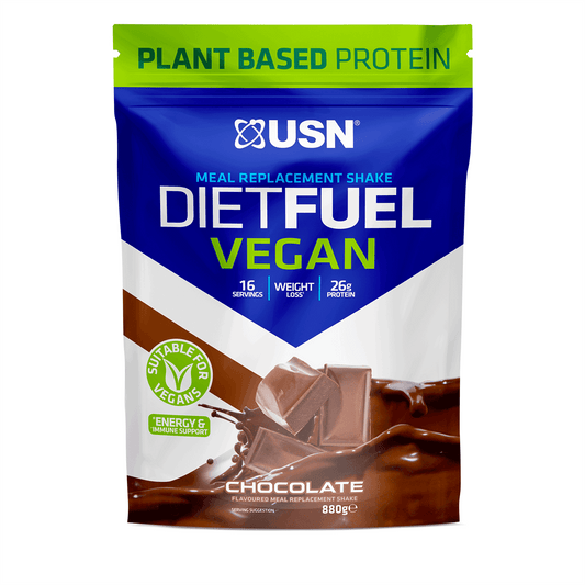 USN Diet Fuel Vegan 880g Plant Based - Fitness Health 
