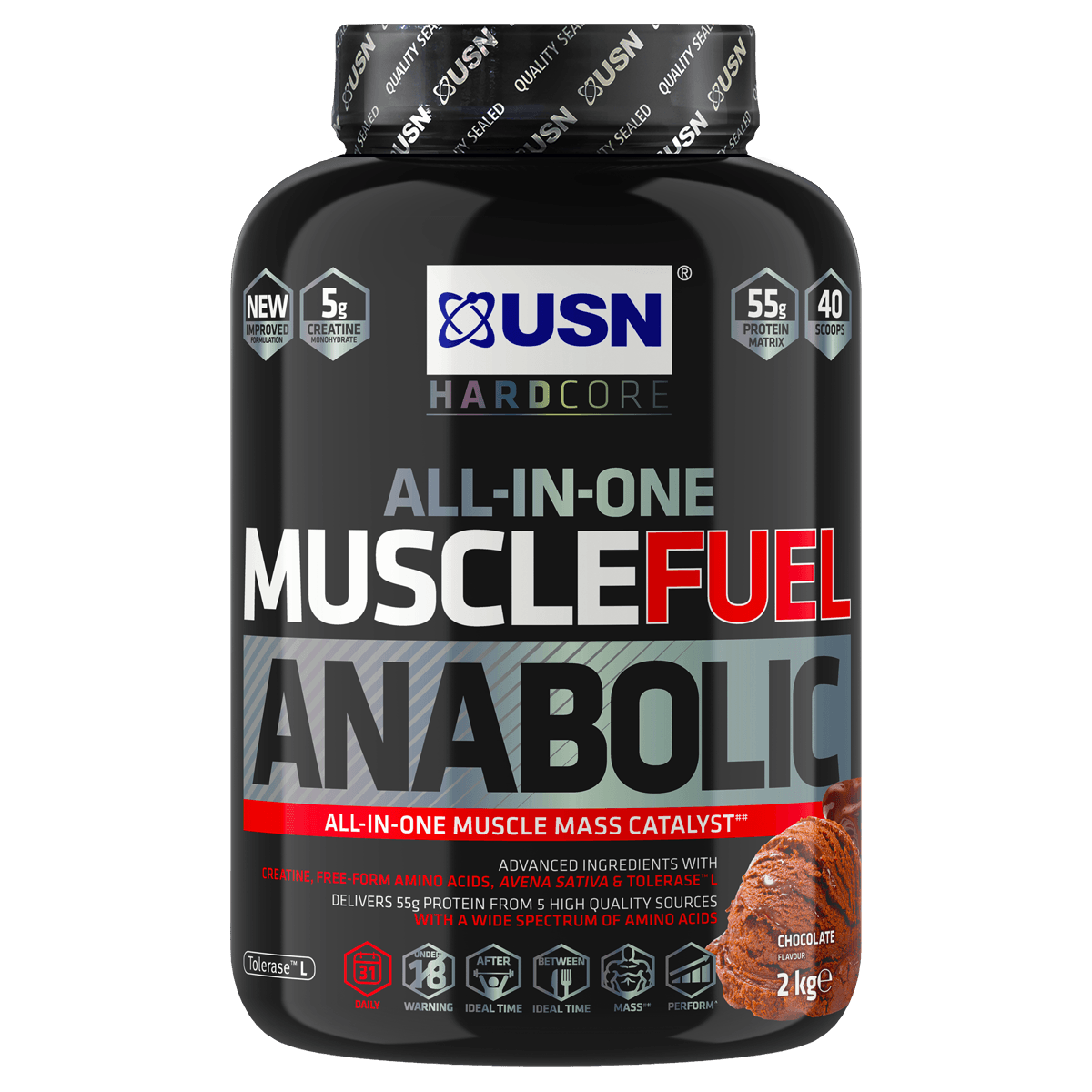USN Muscle Fuel Anabolic 2 KG - Fitness Health 
