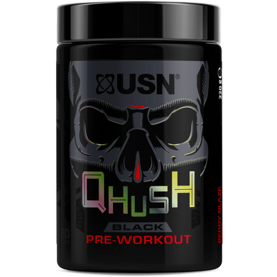USN Qhush Black 220g 	 Berry Blaze - Fitness Health 