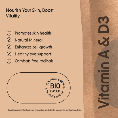 Vitamin A 4500iu & Vitamin D3 450iu - 120 Tablets - Fitness Health 
