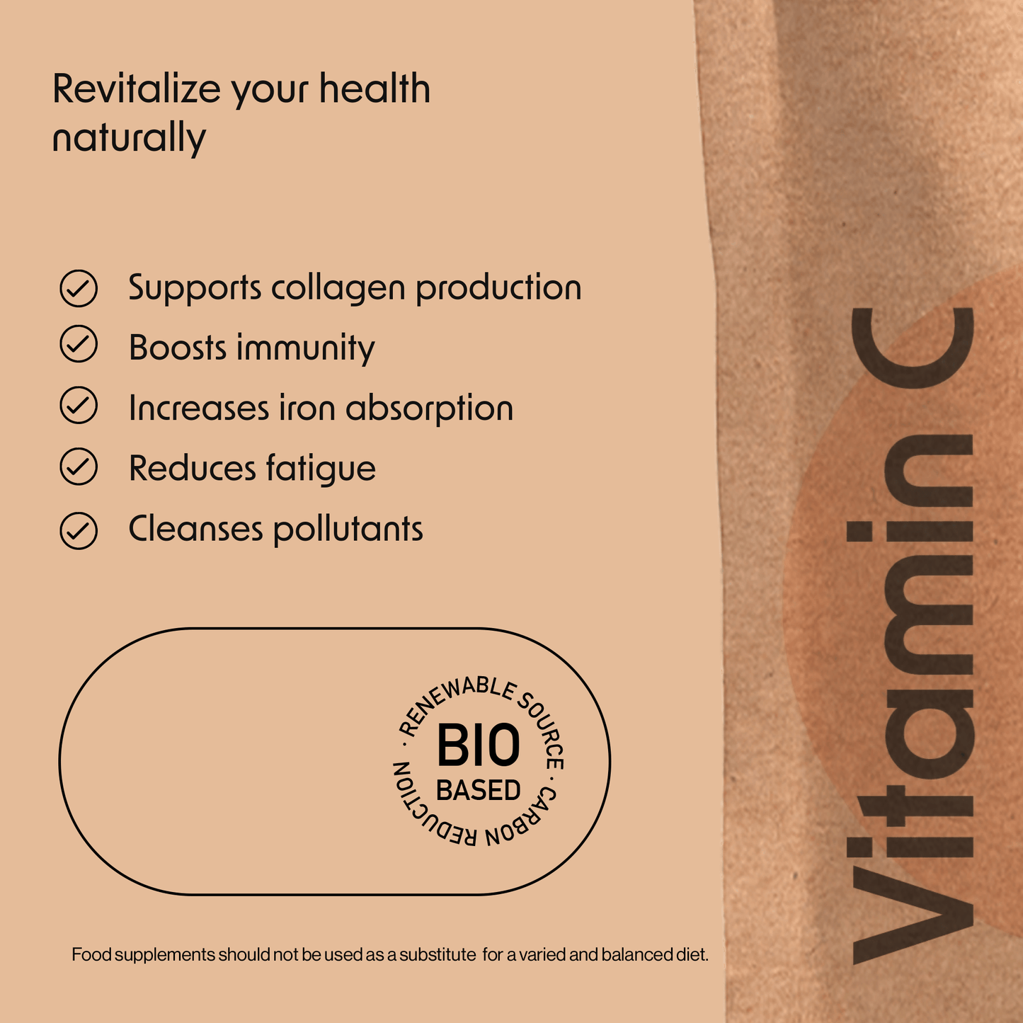 Vitamin C 500mg Tablets - Ascorbic Acid - Immune Support - Fitness Health 