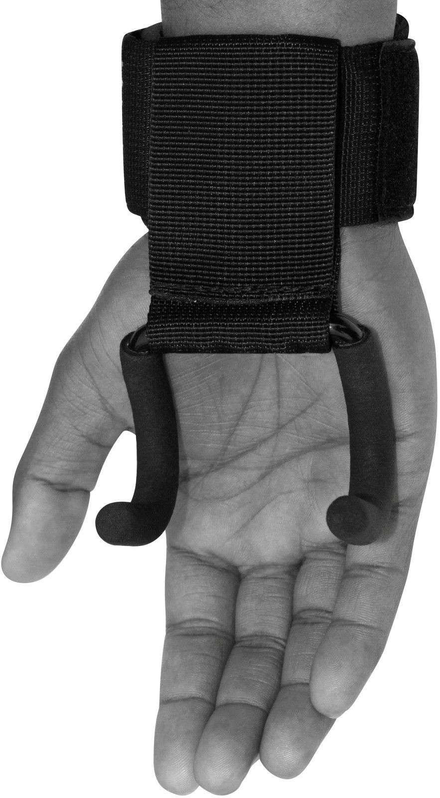 W8 Power Lifting Straps with Hook RDX - Fitness Health 