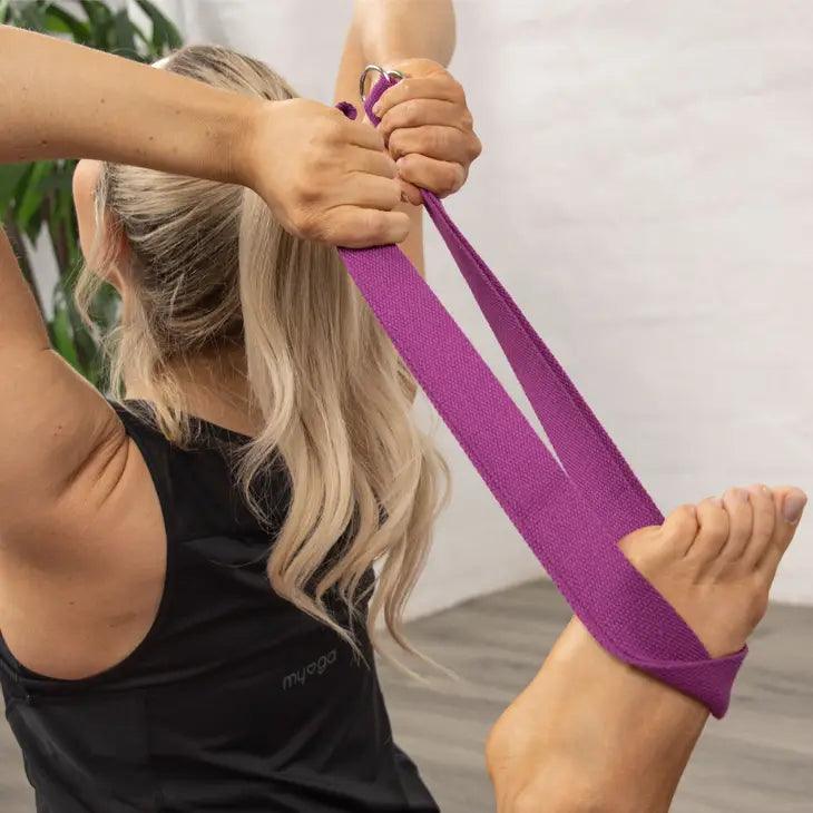 Yoga Strap Gray - Fitness Health 
