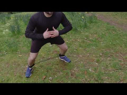 FH Lateral Stepper Resistance Band with Ankle Straps